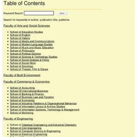1999 UNSW Research and Publications Report
