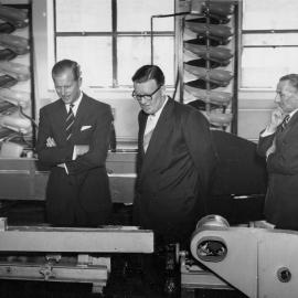 Visit by Prince Philip (Duke of Edinburgh)