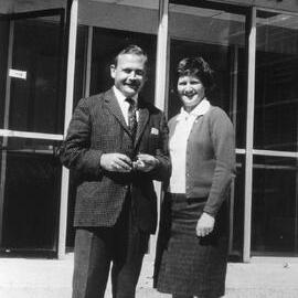 Michael J. Blunt and Margaret Harris, Early Graduate of the B.Sc. (Med.) in Anatomy