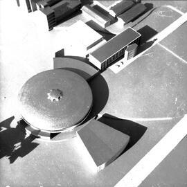 School of Metallurgy - Model showing Roundhouse and Metallurgy Building