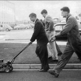 School of Metallurgy - Foundation Day Lawn Mower Push