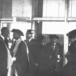 School of Metallurgy - Graduations - Group in academic dress