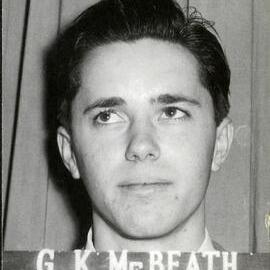 School of Metallurgy - Student - Geoffrey McBeath