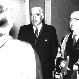 School of Metallurgy - Robert Menzies, Wallace Wurth visit to the school