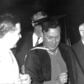 School of Metallurgy - Mock 'Laying Foundation Stone' party