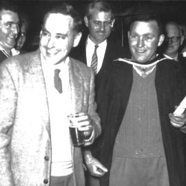 School of Metallurgy - Mock 'Laying Foundation Stone' party