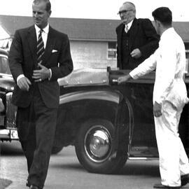 School of Metallurgy - Visit by Prince Philip (Duke of Edinburgh)