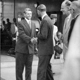 School of Metallurgy - Visit by Prince Philip (Duke of Edinburgh)