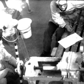 School of Metallurgy - Students in Practical Classes