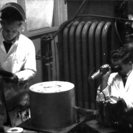 School of Metallurgy - Students in Practical Classes