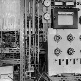School of Metallurgy - Noel Warner with research equipment