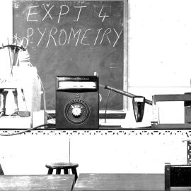 School of Metallurgy - Class Experiments at North Sydney Technical College