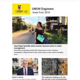 UNSW Engineers Newsletter Issue 4, 2019