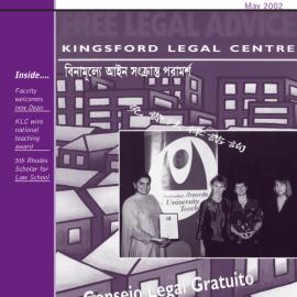 Faculty of Law - Alumni News May 2002