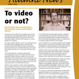 Faculty of Law - Alumni News Winter 2004