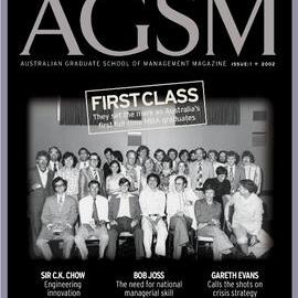 AGSM Magazine Issue 1, 2002