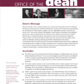 Office of the Dean Newsletter No. 3