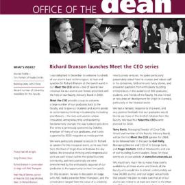 Office of the Dean Newsletter No. 6