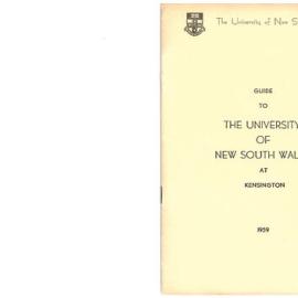 Guide to the University of New South Wales at Kensington