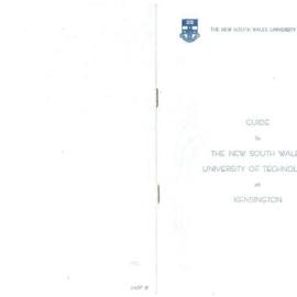 Guide to the New South Wales University of Technology at Kensington