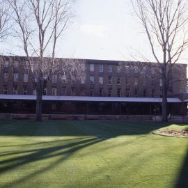 Library Lawn and Clock