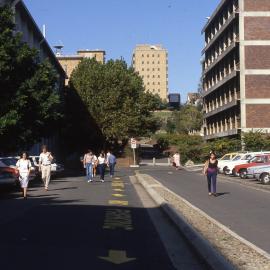 View to Upper Campus from Lower Carpark