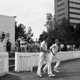 UNSW First Grade Cricket Team Final on the Village Green