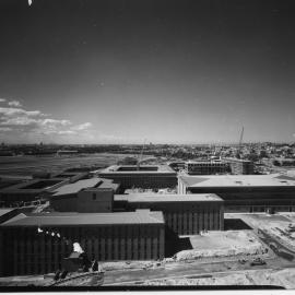 View to Chancellery and Library from Civil Engineering