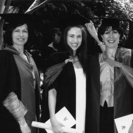 Brigitte Richmond, Robyn Richmond and Mary-Louise McLaws