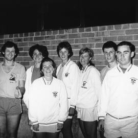 UNSW Team for 1987 Intervarsity Squash Championships