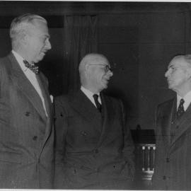 Dr J. E. Burchard (MIT), Sir John Storey