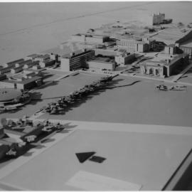 Architect's Model of Future Development of Upper Campus.
