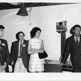1973 Ten Year Reunion - Lecturer Explains Equipment