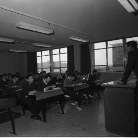 Mechanical Engineering Students at Lecture.