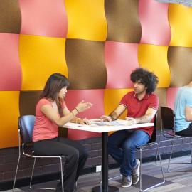 Students - Library - Interior