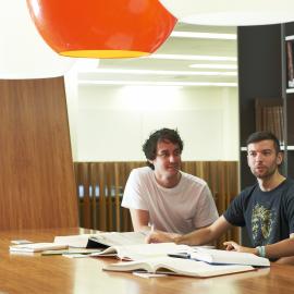 Students - Library - Interior