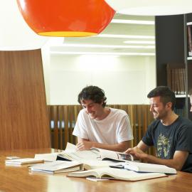 Students - Library - Interior