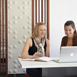 Students - Library - Interior