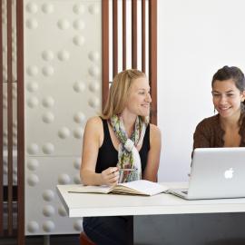 Students - Library - Interior