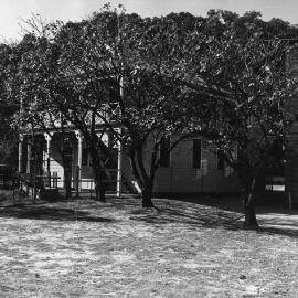 The Old Tote Club House (White House), booking office for plays.