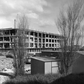 The full height of the building for the Faculty of Arts