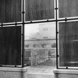 A glimpse of the feature stone work 