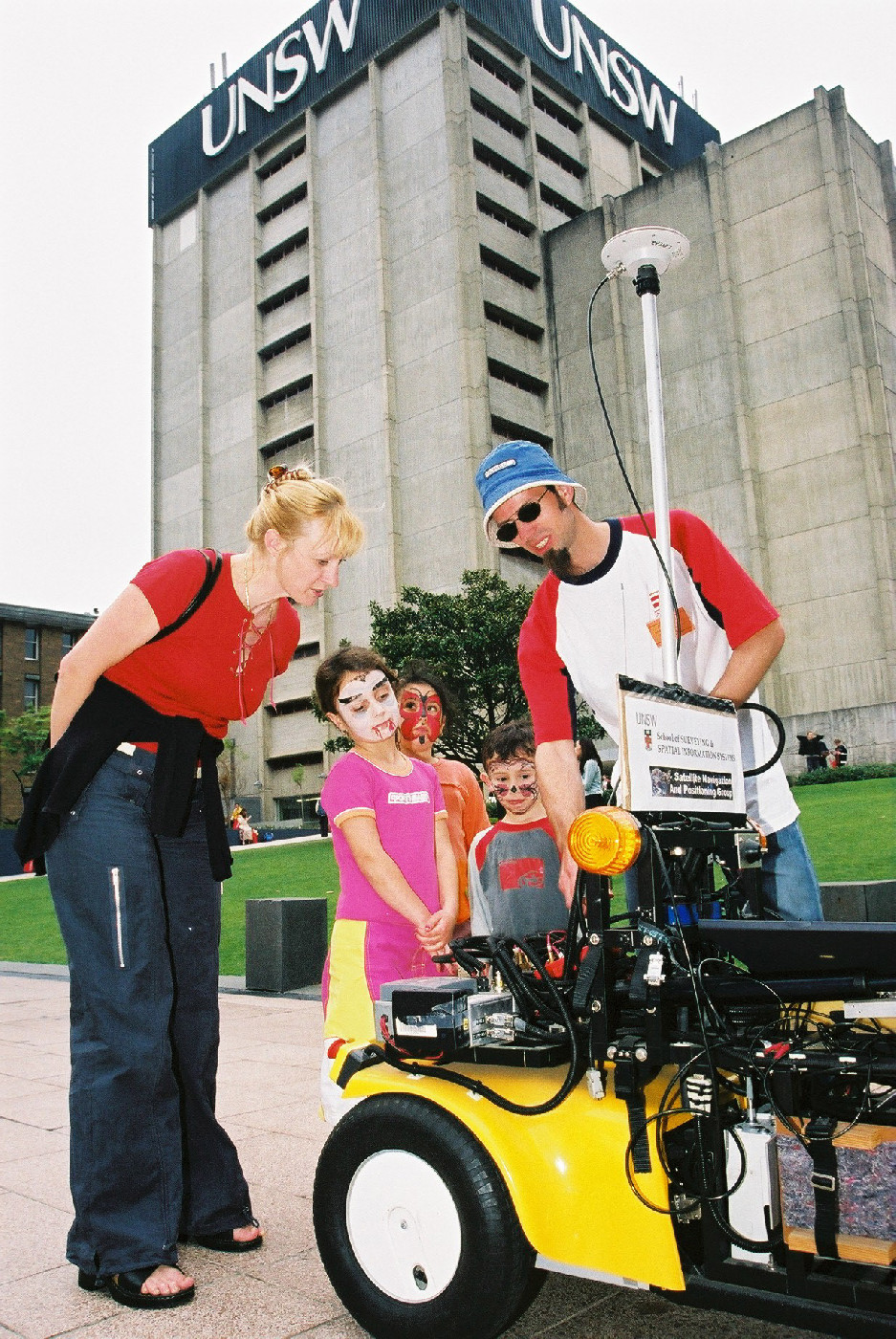 UNSW Expo - School of Surveying and Spatial Information Systems display (2003)